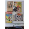 Image 1 : Tattoo Picture Book, Disney "Dumbo" Fun Mask, Laurel & Hardy Magazine, Collector Calendar - 1948