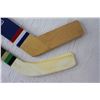 Image 5 : (2) Miniature Souvenir Hockey Sticks - Winnipeg Jets, Minnesota North Stars