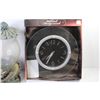 Image 2 : Cars Picture - Wall Clock (in box) - 4" x 4" Photo Frame - Dolphin Fish Tank w/Lid - (2) Cushions - 