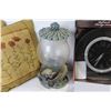 Image 3 : Cars Picture - Wall Clock (in box) - 4" x 4" Photo Frame - Dolphin Fish Tank w/Lid - (2) Cushions - 