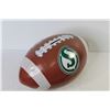 Image 4 : Saskatchewan Roughriders Scarf - Riders Metal Ball Coin Bank (has dents)