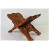Image 5 : Carved Wood Folding Stand (12" x16" folded)