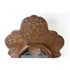 Image 2 : Ginger Bread Clock - Dark Wood (22 1/2"t x 14 1/2"w x 4 3/4"d - outside trim loose)