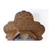 Image 2 : Ginger Bread Clock - Dark Wood (22 1/2"t x 14 1/2"w x 4 3/4"d - outside trim loose)