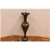 Image 6 : * Black Engraved Brass Floor Vase (35"t x 8 1/2"w)