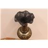 Image 7 : * Black Engraved Brass Floor Vase (35"t x 8 1/2"w)