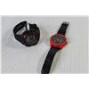 Image 8 : (2) Large Wrist Watches - 1 Digital - 1 Analog (working)