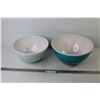 Image 1 : (2) Large Mixing Bowls (11" & 9 1/2")