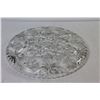 Image 2 : Vintage Glass Plate (Sunflower Style - 13 1/2" across)