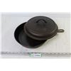 Image 1 : Cast Iron - 10" Frying Pan w/Lid