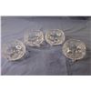 Image 5 : Pinwheel Crystal Pieces - (3) Footed Dishes - (2) Oval Plates
