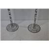 Image 2 : Pair of Tall Wine Glass Candleholders