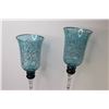 Image 3 : Pair of Tall Wine Glass Candleholders
