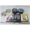 Image 1 : (1) Play Station 2 Rock Band Game - (40+) Assorted Loose DVD (Simpsons - Family Guy - 4400 - Futuram