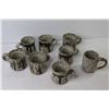Image 4 : (8) Pottery Expresso Cups