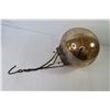 Image 4 : Hanging Glass Art Ball - Hanging Glass Ball Candle Holder
