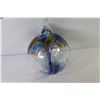 Image 7 : Hanging Glass Art Ball - Hanging Glass Ball Candle Holder