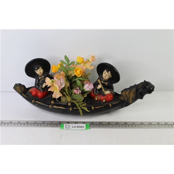 Favor Ware - Oriental Ceramic Boat Decor