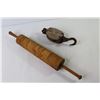 Image 5 : Vintage Wooden Pully - Vintage Rolling Pin