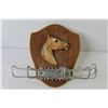 Image 5 : Lot of Wooden House Wares - Teak Egg Cups - Vintage Horse Tie Holder