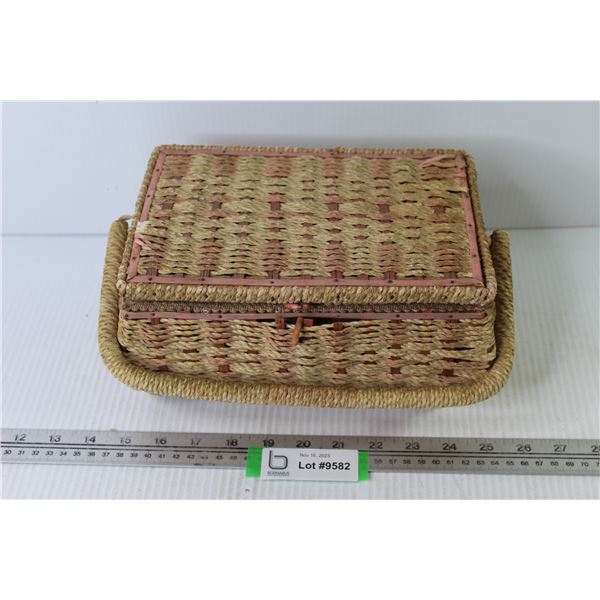 Vintage Sewing Basket