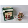 Image 3 : Red Christmas Bag - (3) Santa Candles - Icicle Lights in Box - Teddy Candle Holder in Box - Festive 