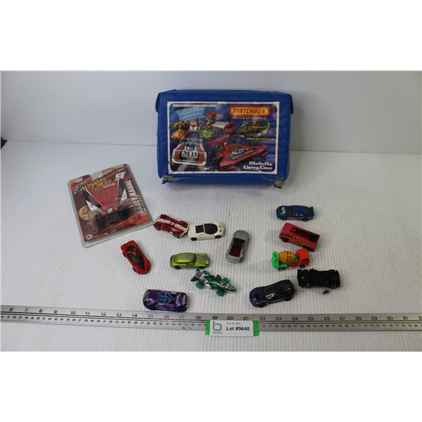 Match Box Carry Case (showing wear) - Diecast Toy Vehicles - Hot Wheels - Winners Circle Diecast Nas