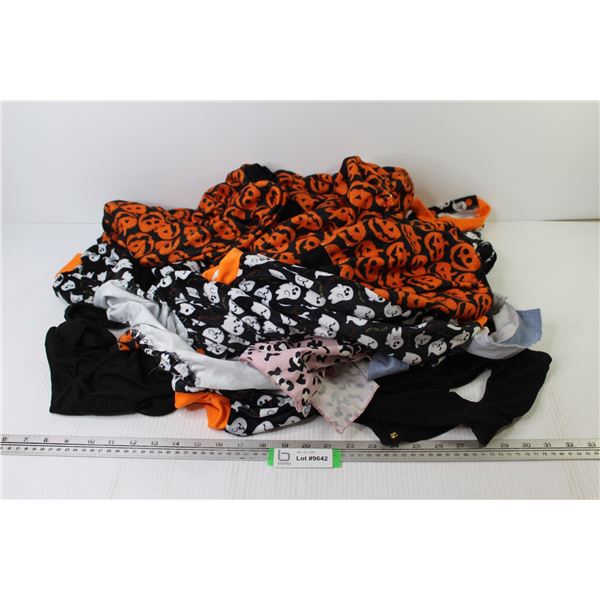 (8) Halloween Dog Jackets/Outfits (Assorted Sizes)