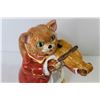 Image 2 : Ceramic Fiddling Cat Tea Pot by Shafford