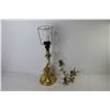 Image 7 : Brass Candle Holder - Adjustable Lamp (working)