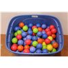 Image 2 : Tote of Plastic Play Balls