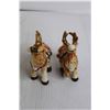 Image 4 : (3) Sets Christmas Salt and Pepper Shakers, (2) Sleigh Toothpick Holders, Ice Cream-Themed Sugar Hol