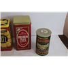 Image 4 : (2) 60th Anniversary Ritz Tins, 60th Anniversary Premium Plus Tin, Nabob Coffee Tin, (3) Glass Milk 