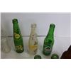 Image 3 : (18) Glass Bottles - 7-Up, Jarritos, Up-Town, Coca-Cola, Fanta