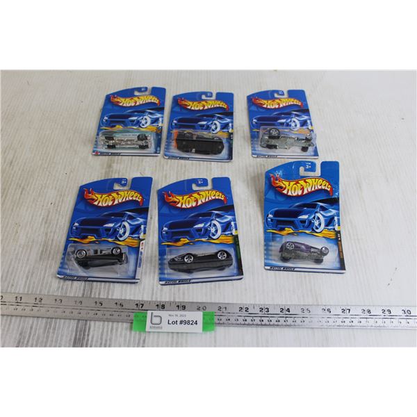 (6) Hot Wheels Cars - Sealed