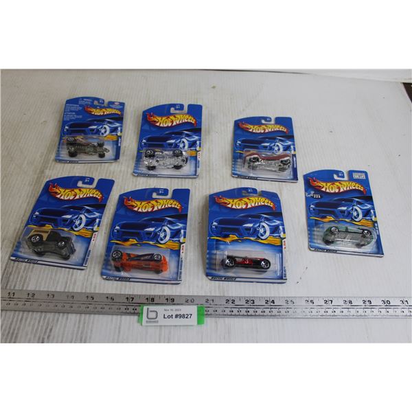 (7) Hot Wheels Cars - Sealed