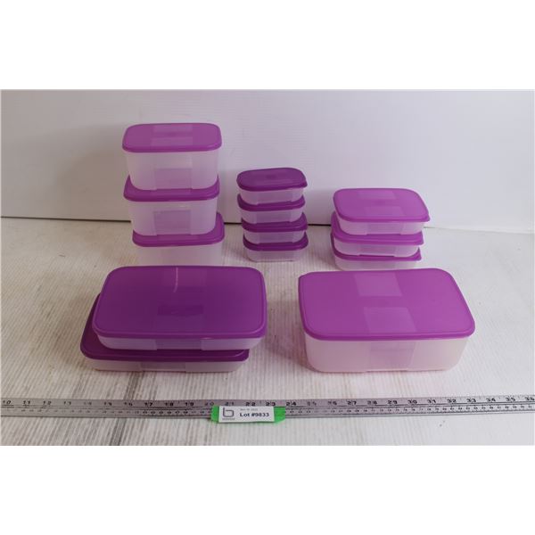 (13) Tupperware Storage Containers