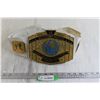 Image 1 : WWE/WWF Intercontinental Heavyweight Wrestling Champion Belt - Stained