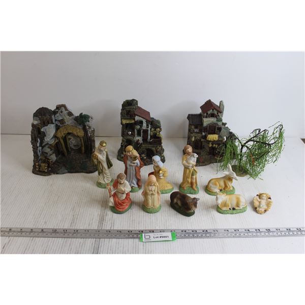 14-Piece Nativity Scene