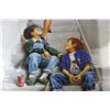 Image 3 : *Poster - 2 Boys & Woman on Steps