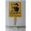 Image 1 : Bond Bread Collector Sign With Handle