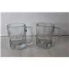 Image 5 : (4) Glass A & W Mugs