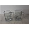 Image 2 : (4) Glass A & W Mugs