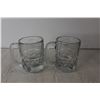 Image 3 : (4) Glass A & W Mugs