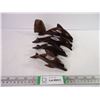 Image 1 : (4) Vintage Carved Ironwood Dolphins