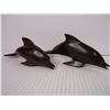 Image 4 : (4) Vintage Carved Ironwood Dolphins