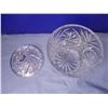 Image 4 : Clear Cut Crystal Glass-Round Dish with Lid