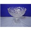 Image 3 : Star of David Cut Crystal Pedestal