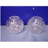 Image 2 : (2) Crystal Rose Bowls and Candy Dish