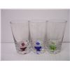 Image 3 : (6) Retro Style Shot Glasses and (2) Wine Bottle Stoppers